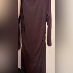 ⭐️old navy long brown dress nwt